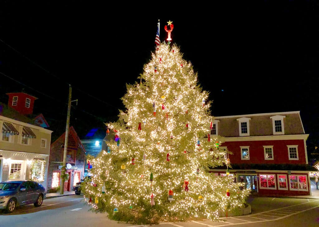 Kennebunkports Christmas Prelude Village by the Sea in Wells Maine