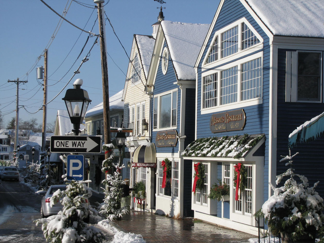 Kennebunkports Christmas Prelude Village by the Sea in Wells Maine