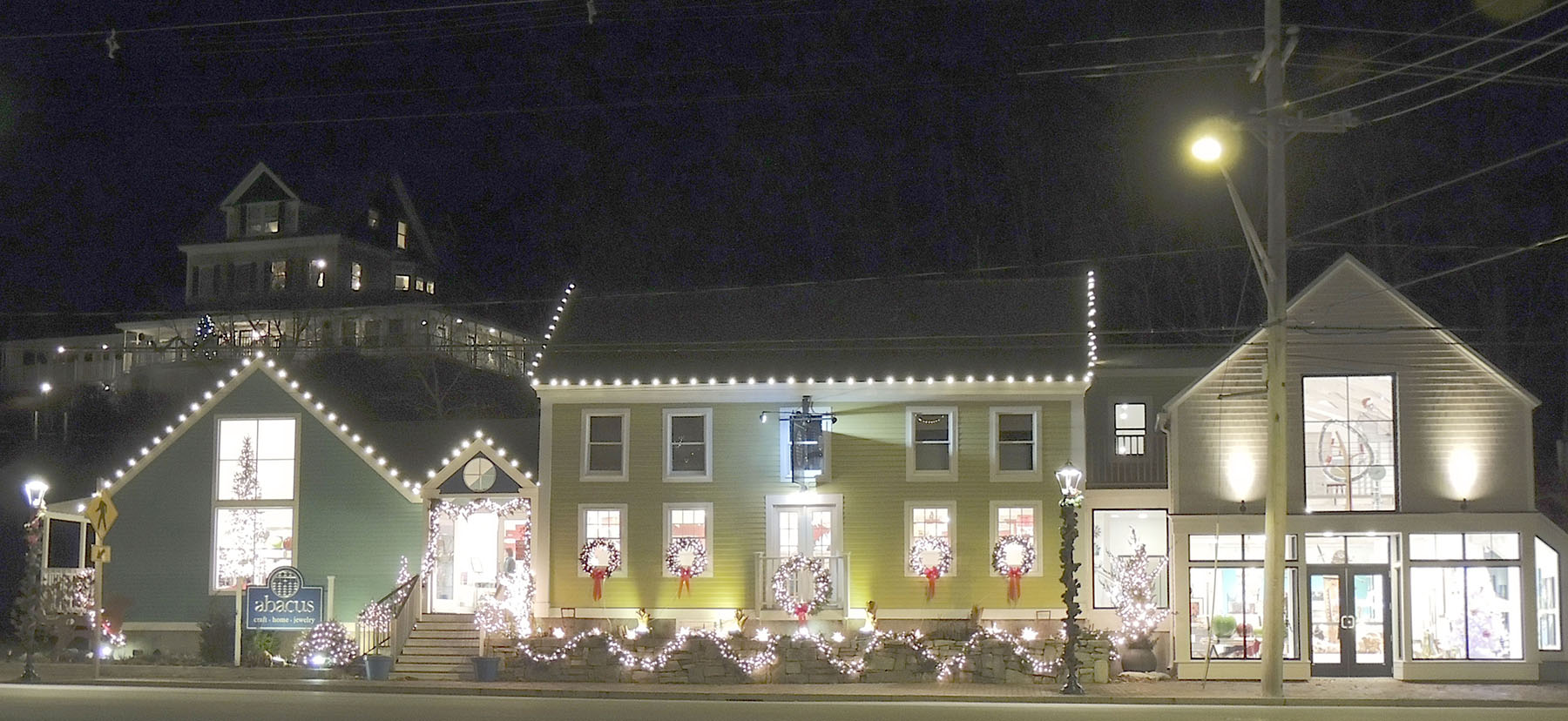 Ogunquit's Christmas by the Sea Village by the Sea Hotel A Wells, Maine